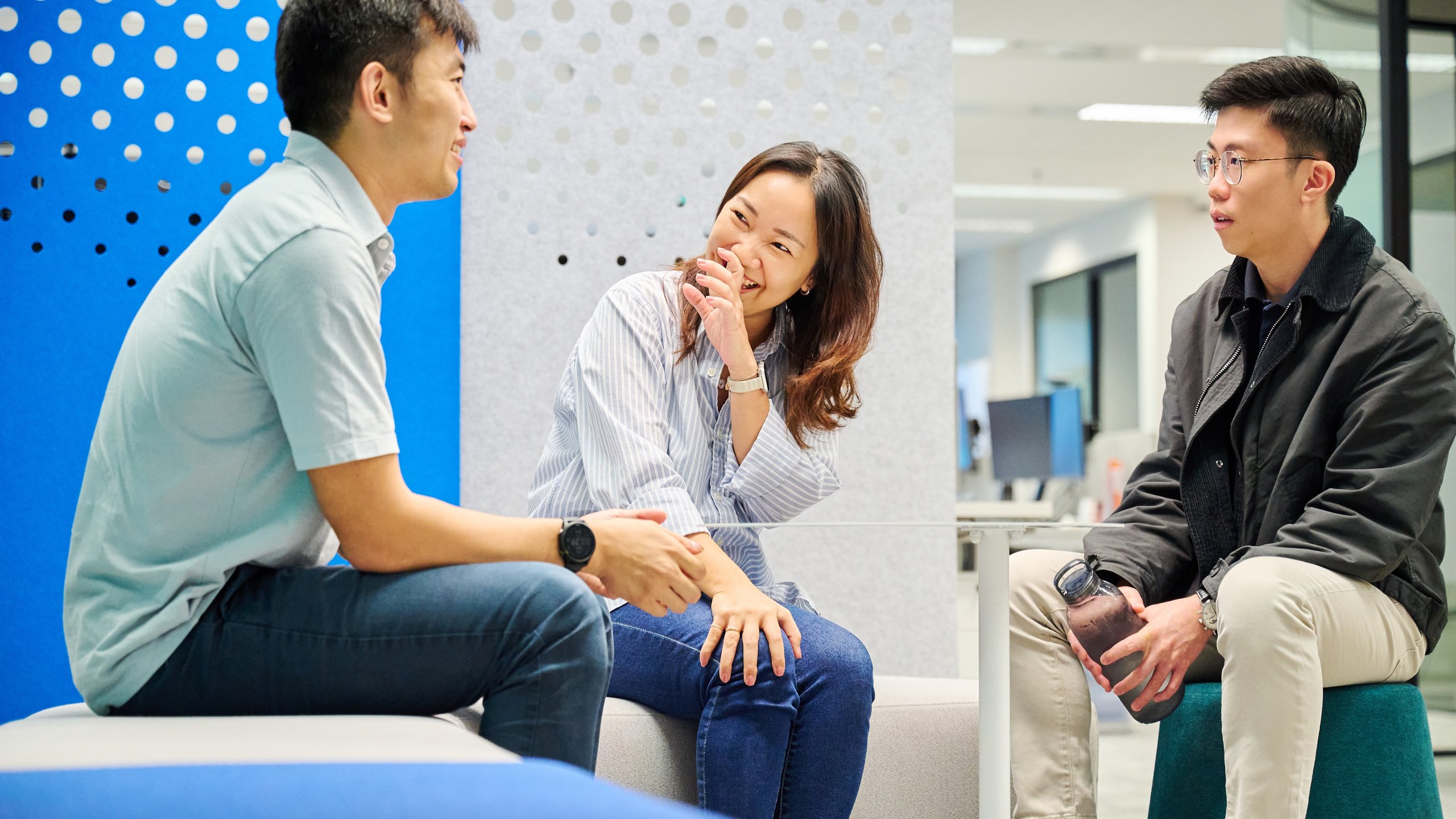 diverse engineering team collaborating at a modern Vantage workplace in Cyberjaya